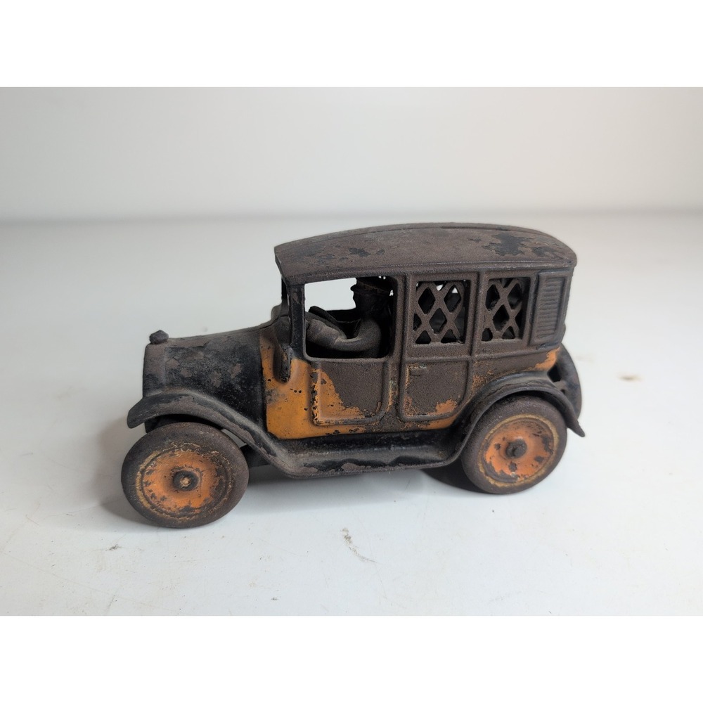 Original Vintage "Yellow Cab" Car Toy Coin Bank Taxi– Arcade